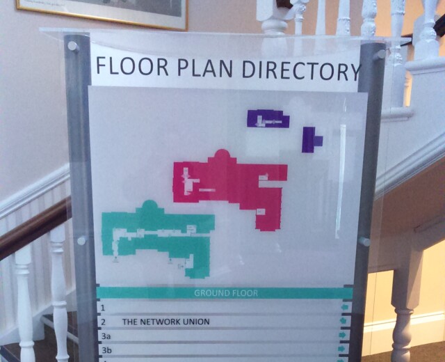 Directional Signage Keswick Hall FJS30101