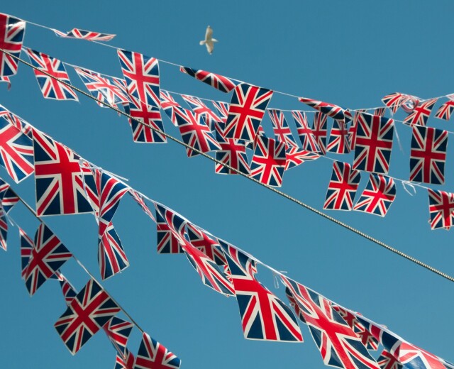 Flags and bunting