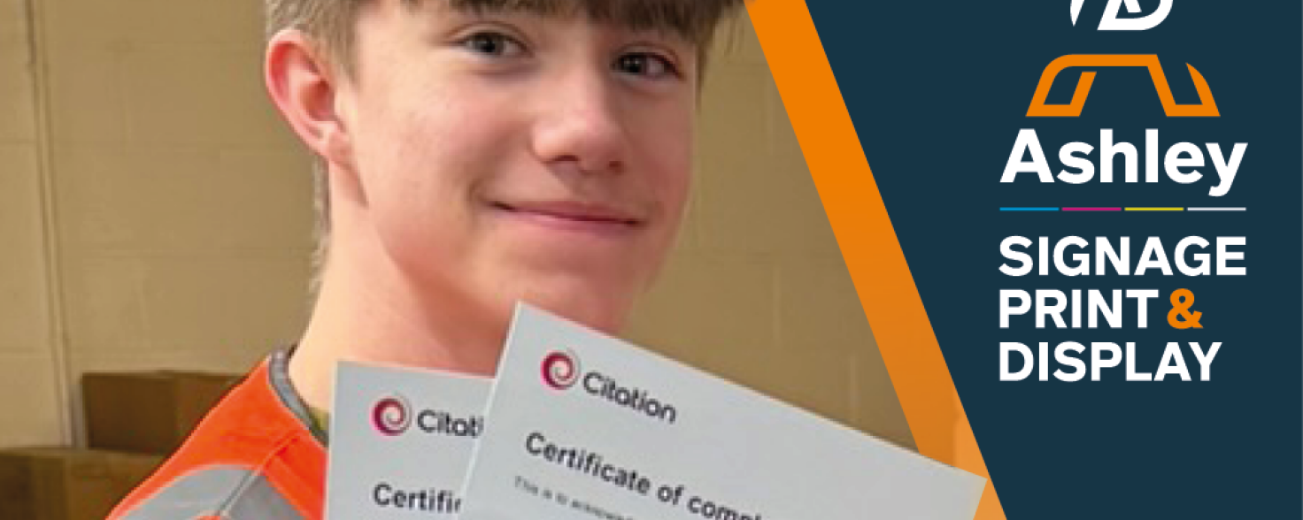 ashley signage print and display work experience cody news