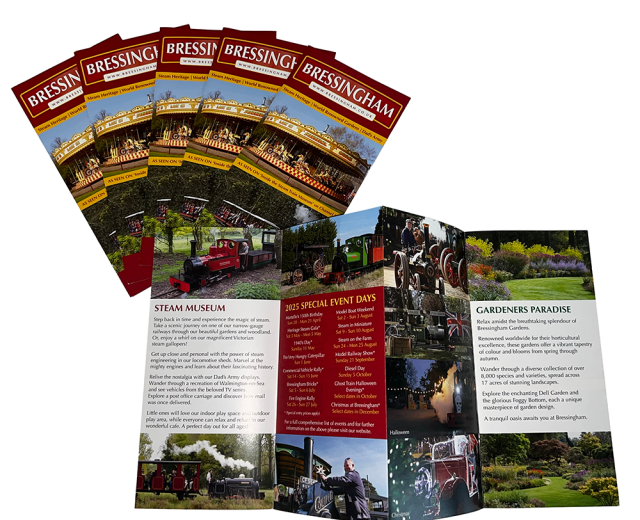 Ashley Signage Print and display printed items 4 fold z fold leaflet