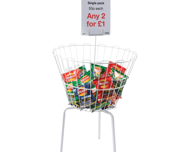 Ashley Signage Display and Print Dumpbins for retail