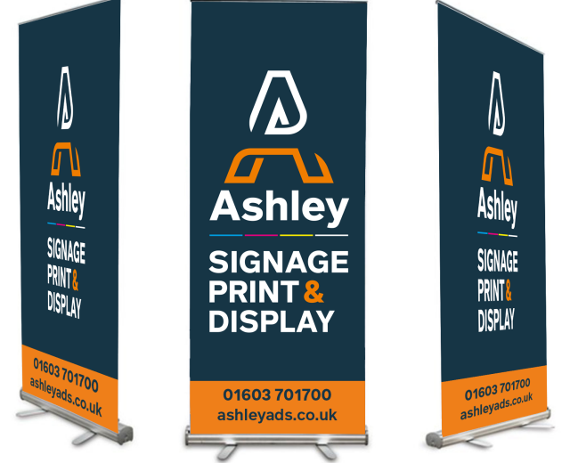 Ashley Signage Display and Print Roll Up Banners ph