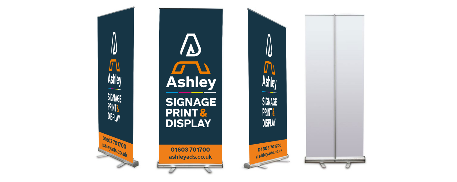 Ashley Signage Display and Print Roll Up Banners